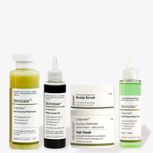 Anti-Dandruff Treatment Kit – Oily Scalp Type
